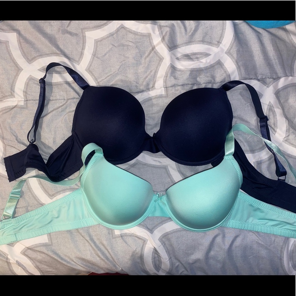 Colored padded wired bras